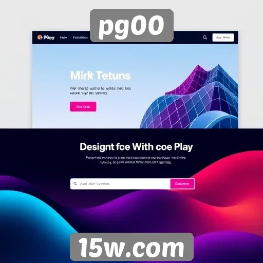 Tendências de design no site pg00